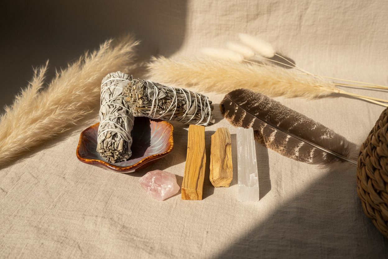 Sage and Palo Santo Ritual Kits