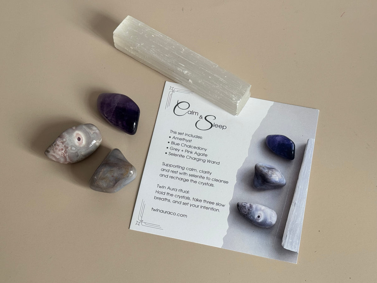 Calm and Sleep Crystal Set