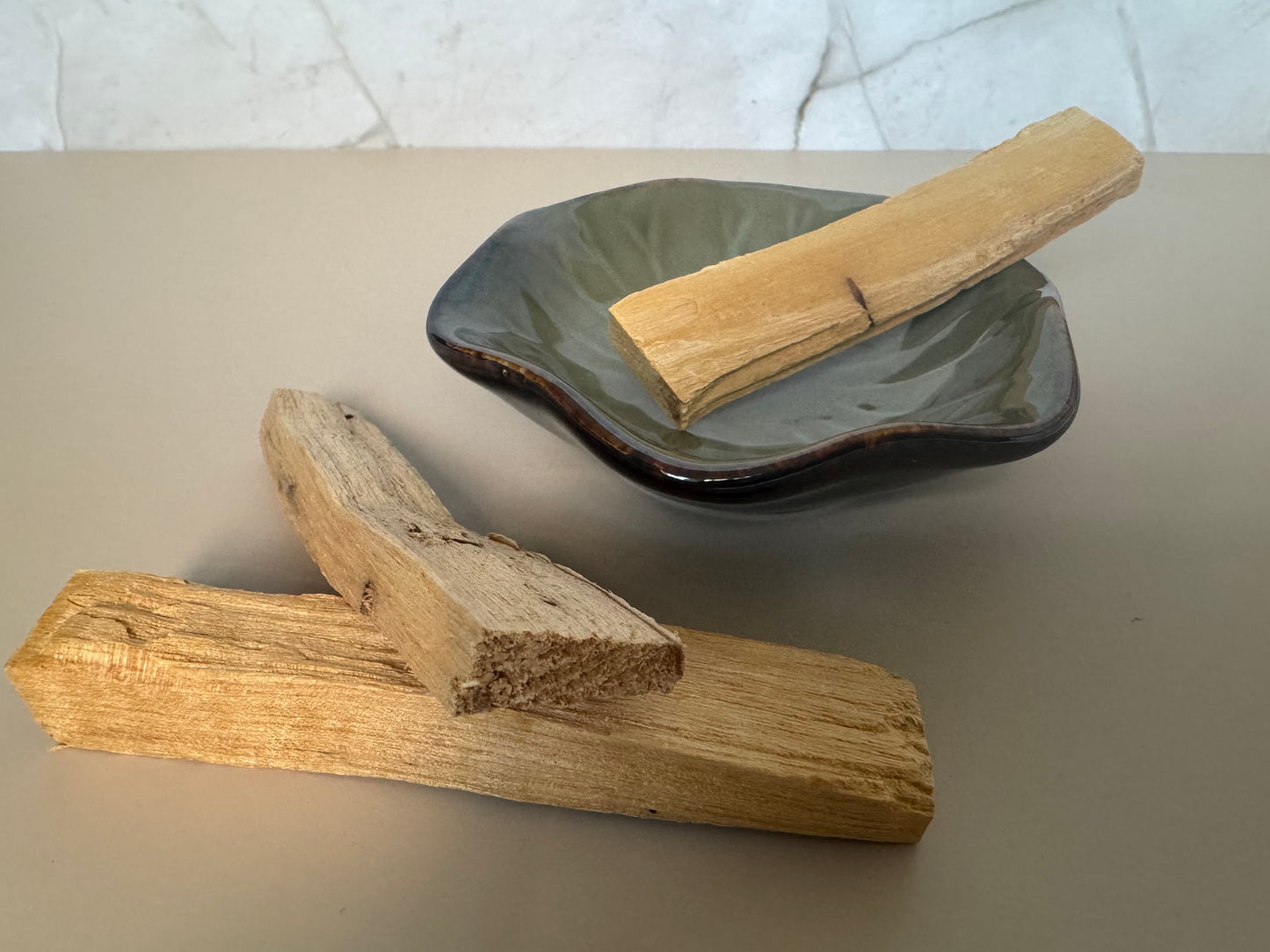 Palo Santo Cleansing Ritual Kit with Ceramic Bowl