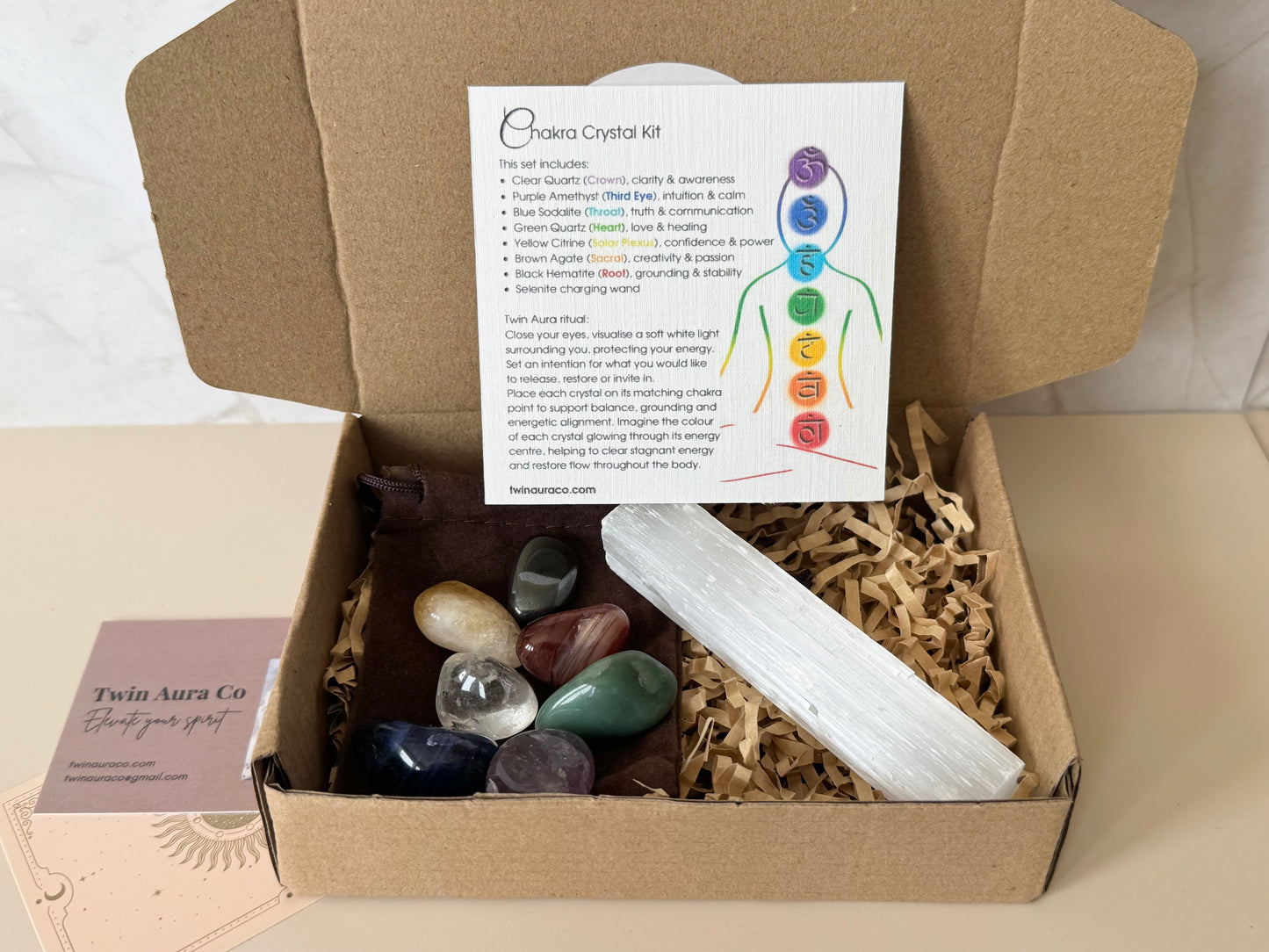 Chakra Crystal Kit