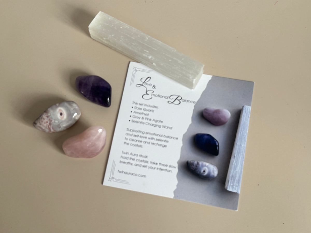 Love and Harmony Crystal Set