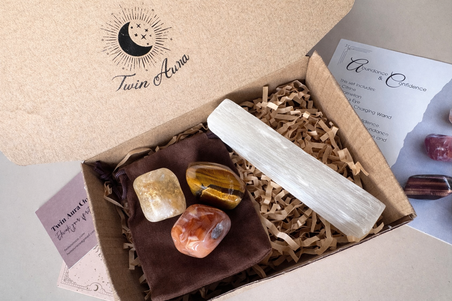 Abundance and Confidence Crystal Set